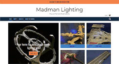 Desktop Screenshot of madmanlighting.com