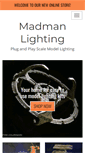 Mobile Screenshot of madmanlighting.com